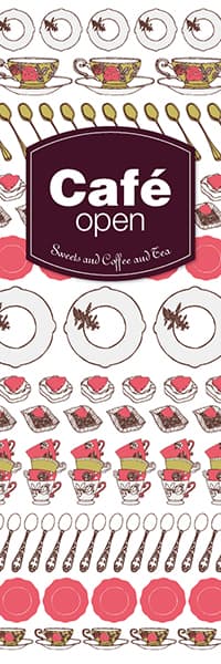 【PAC158】Cafe open（お皿）