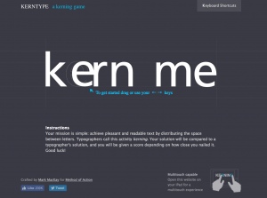 KERNTYPE01字詰め練習サイト