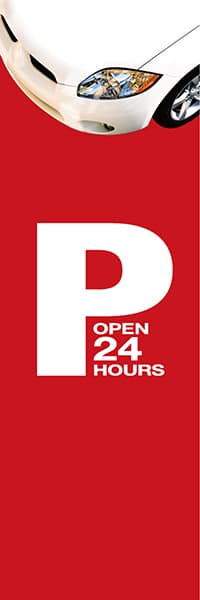 【CAR060】P　OPEN 24 HOURS