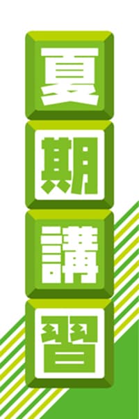 【EDU028】夏期講習【ブロック・黄緑】