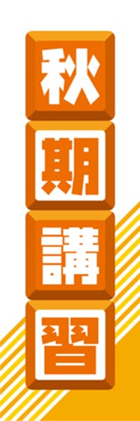 【EDU031】秋期講習【ブロック・橙】