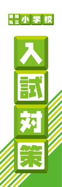 【EDU064】難関私立小学校入試対策【ブロック・黄緑】
