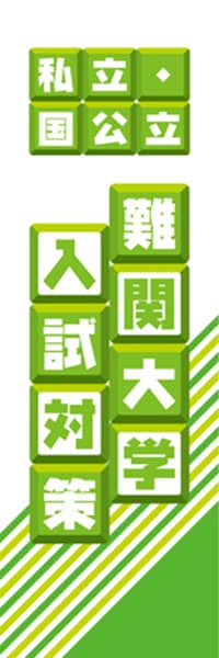 【EDU100】私立・国公立難関大学入試対策【ブロック・黄緑】