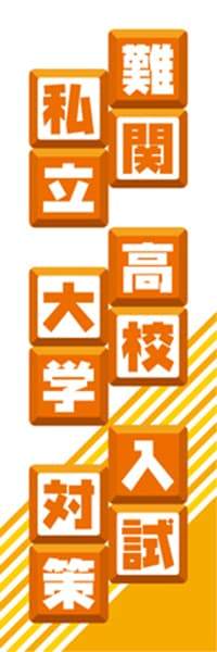 【EDU107】難関私立高校大学入試対策【ブロック・橙】
