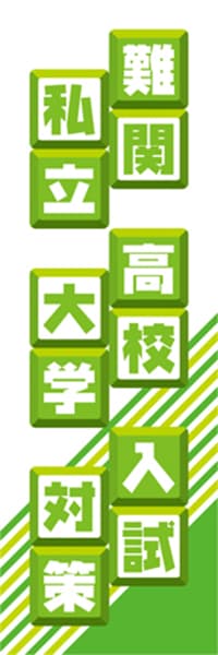 【EDU108】難関私立高校大学入試対策【ブロック・黄緑】