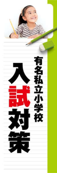 【EDU250】有名私立小学校入試対策【ノート・黄緑】