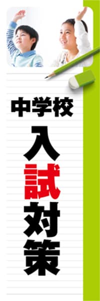 【EDU253】中学校入試対策【ノート・黄緑】
