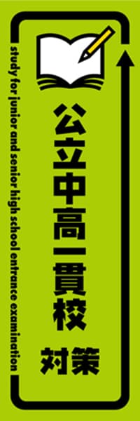 【EDU416】公立中高一貫校対策【矢印・黄緑黒】
