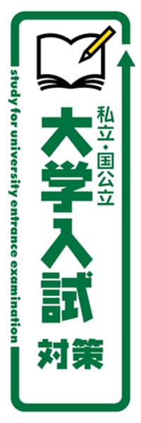 【EDU450】私立・国公立大学入試対策【矢印・白緑】