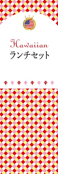 【GHA102】ランチセット【チェック柄・ハワイ】