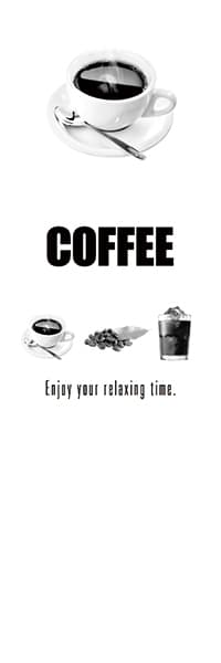 COFFEE（モノクロ写真・白）_商品画像_1