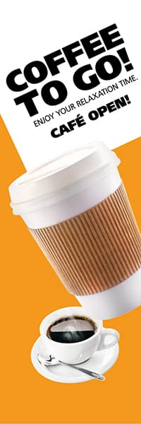 COFFEE TO GO!斜め文字（橙）_商品画像_1