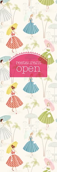 【YOS611】Restaurant open（女子会ピンク）