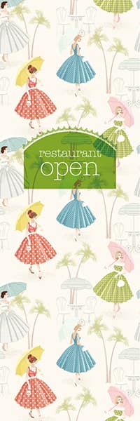 【YOS612】Restaurant open（女子会グリーン）
