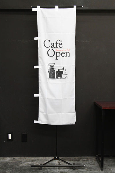 Cafe Open（Welcome to Our Cafe）白_商品画像_2