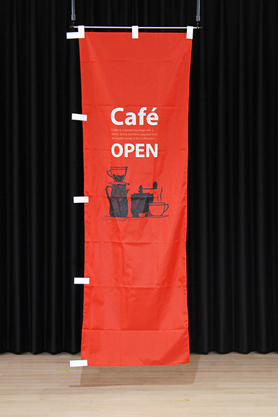 Cafe open 赤_商品画像_2