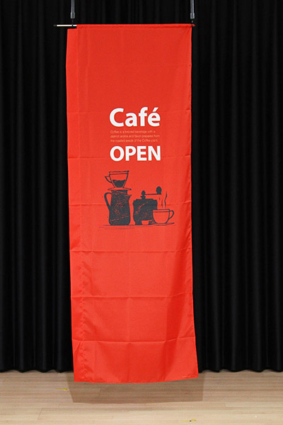 Cafe open 赤_商品画像_3