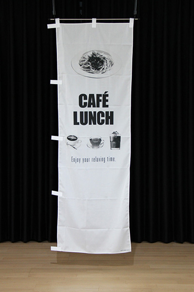 CAFE LUNCH（モノクロ写真・白）_商品画像_2