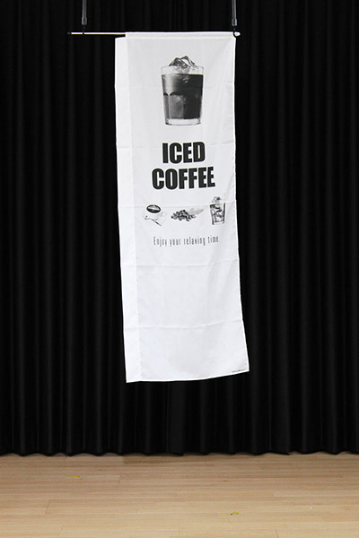 ICED COFFEE（モノクロ写真・白）_商品画像_2