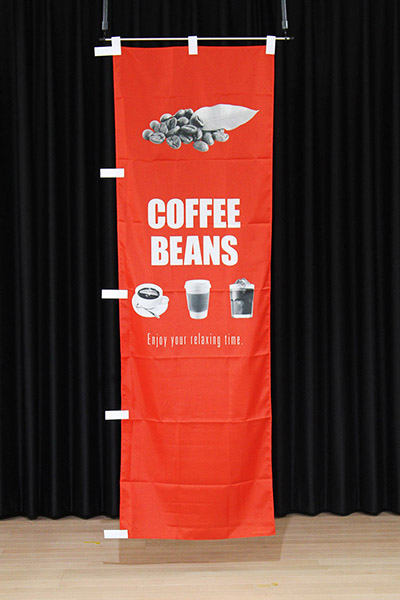 COFFEE BEANS【モノクロ写真・赤】_商品画像_2