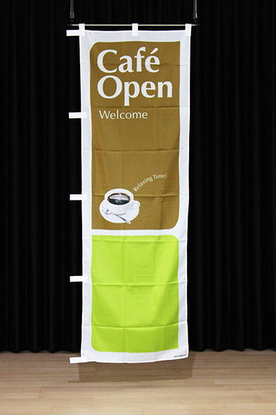 Cafe Open（Welcome黄緑）_商品画像_2