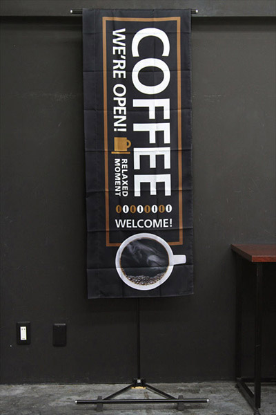 COFFEE WE'RE OPEN!（黒）_商品画像_3